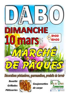 Marché de Pâques DABO 2024